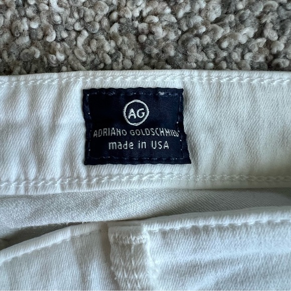 AG Adriano Goldschmied White Legging Ankle Skinny Jean, size 29, Made in USA - Picture 4 of 10